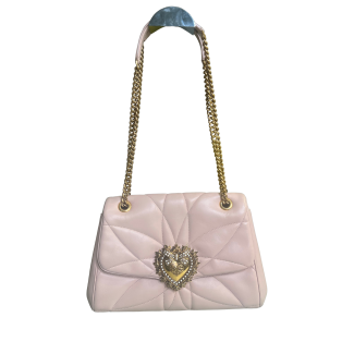 Bolsa Dolce Gabbana Devotion Metalasse Rosa